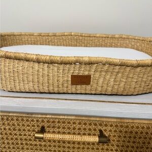 Natural Woven Baby Basket